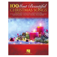 Load image into Gallery viewer, Hal Leonard HL00295230 100 Most Beautiful Christmas Songs, Easy Piano-Easy Music Center

