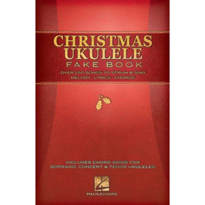 Hal Leonard HL00120171 Christmas Ukulele Fake Book-Easy Music Center
