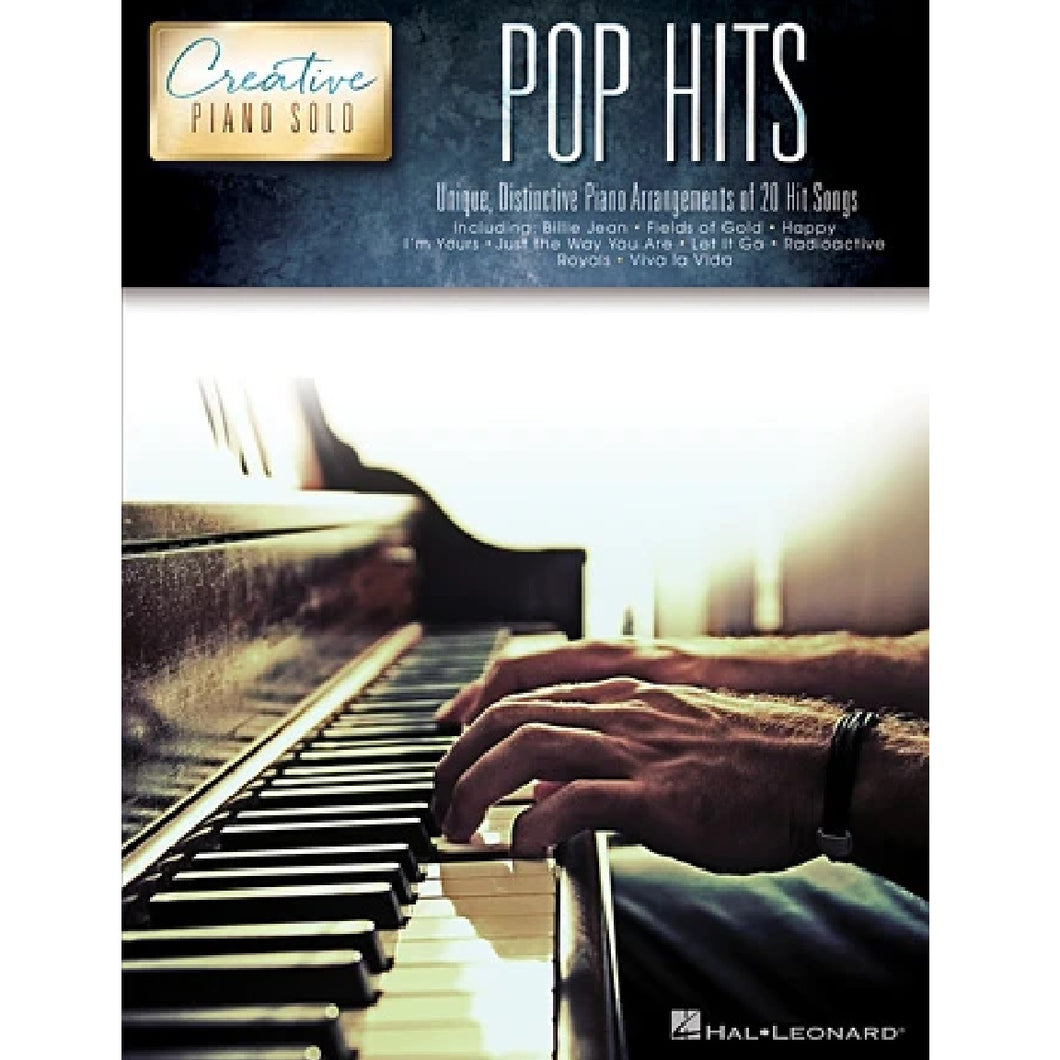 Hal Leonard HL00138156 Pop Hits Creative Piano Solo-Easy Music Center