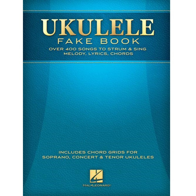 Hal Leonard HL00138652 Ukulele Fake Book Full Size Edition-Easy Music Center