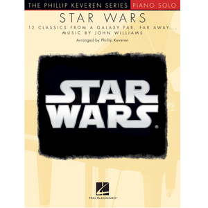 Hal Leonard HL00210445 Star Wars 12 Classics From A Galaxy Far, Far Away Piano/Keyboard-Easy Music Center