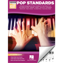 Load image into Gallery viewer, Hal Leonard HL00233770 Pop Standards – Super Easy Songbook Piano/Keyboard-Easy Music Center
