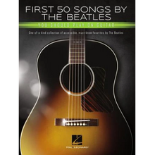 Load image into Gallery viewer, Hal Leonard HL00295323 First 50 Songs by the Beatles You Should Play on Guitar, Guitar Collection-Easy Music Center
