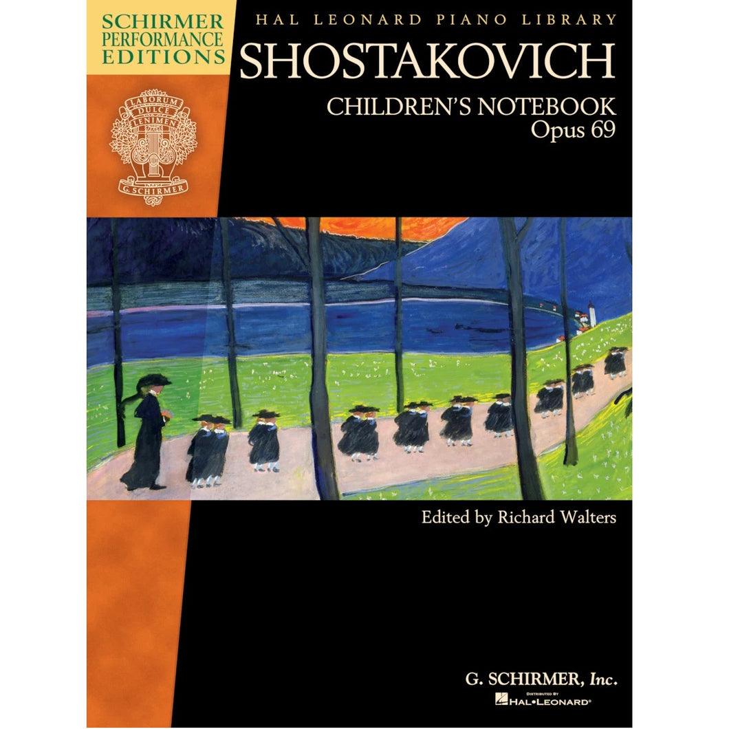 Hal Leonard HL00297102 Shostakovich Children's Notebook, Opus 69-Easy Music Center
