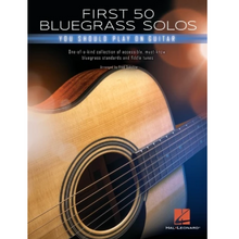 Load image into Gallery viewer, Hal Leonard HL00298574 First 50 Bluegrass Solos You Should Play on Guitar, Guitar Collection-Easy Music Center
