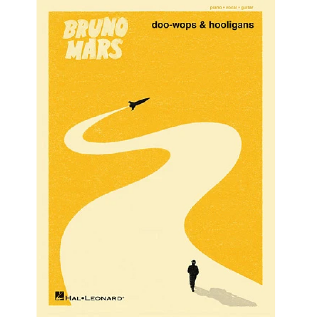 Hal Leonard HL00307201 Bruno Mars - Doo-Wops & Hooligans, Piano/Vocal/Guitar Artist Songbook-Easy Music Center