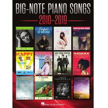 Load image into Gallery viewer, Hal Leonard HL00345659 Big-Note Piano Songs 2010-2019, Big Note Songbook-Easy Music Center
