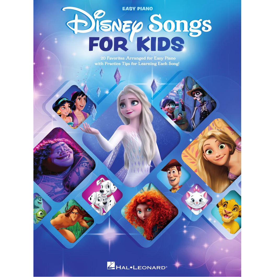Hal Leonard HL00348350 Disney Songs for Kids-Easy Music Center