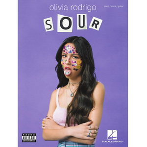 Hal Leonard HL00369986 Olivia Rodrigo – Sour Piano-Vocal-Guitar Artist Songbook-Easy Music Center