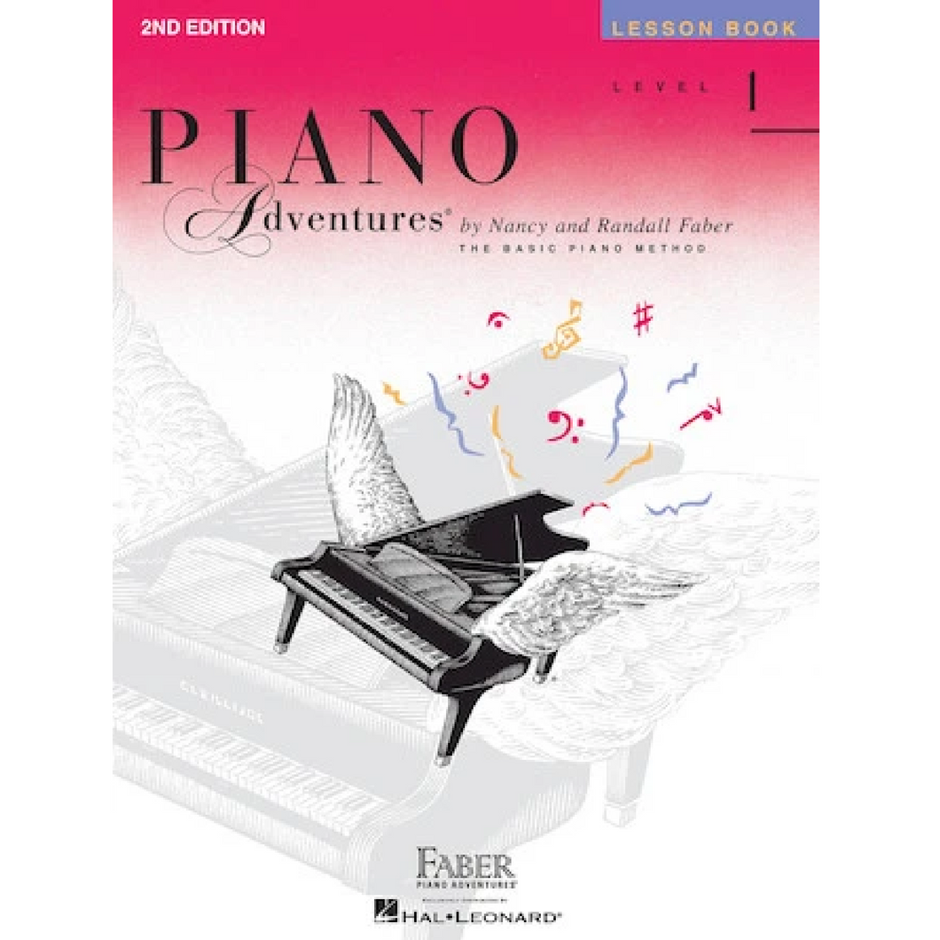 Hal Leonard HL00420171 Level 1 - Lesson Book - 2nd Edition, Faber Piano Adventures®-Easy Music Center