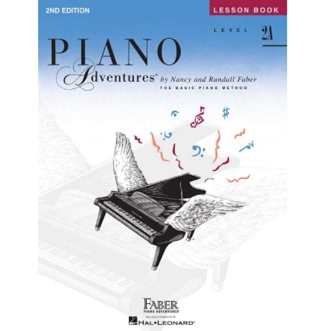 Hal Leonard HL00420174 Level 2A - Lesson Book - 2nd Edition, Faber Piano Adventures®-Easy Music Center