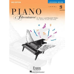 Hal Leonard HL00420177 Level 2B - Lesson Book - 2nd Edition, Faber Piano Adventures®-Easy Music Center