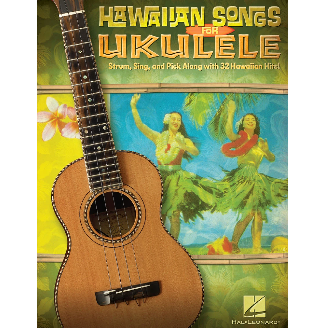 Hal Leonard HL00696065 Hawaiian Songs for Ukulele-Easy Music Center