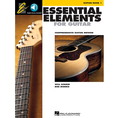 Hal Leonard HL00862639 Essential Elements for Guitar: Book 1 - Comprehensive Guitar Method-Easy Music Center