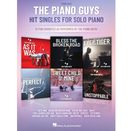 Hal Leonard HL01168702 The Piano Guys Hit Singles for Piano Solo-Easy Music Center