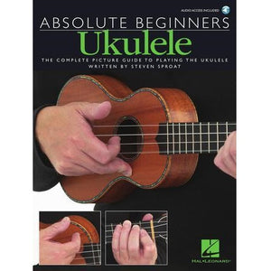 Hal Leonard HL14001016 Absolute Beginners - Ukulele Book 1 with CD-Easy Music Center