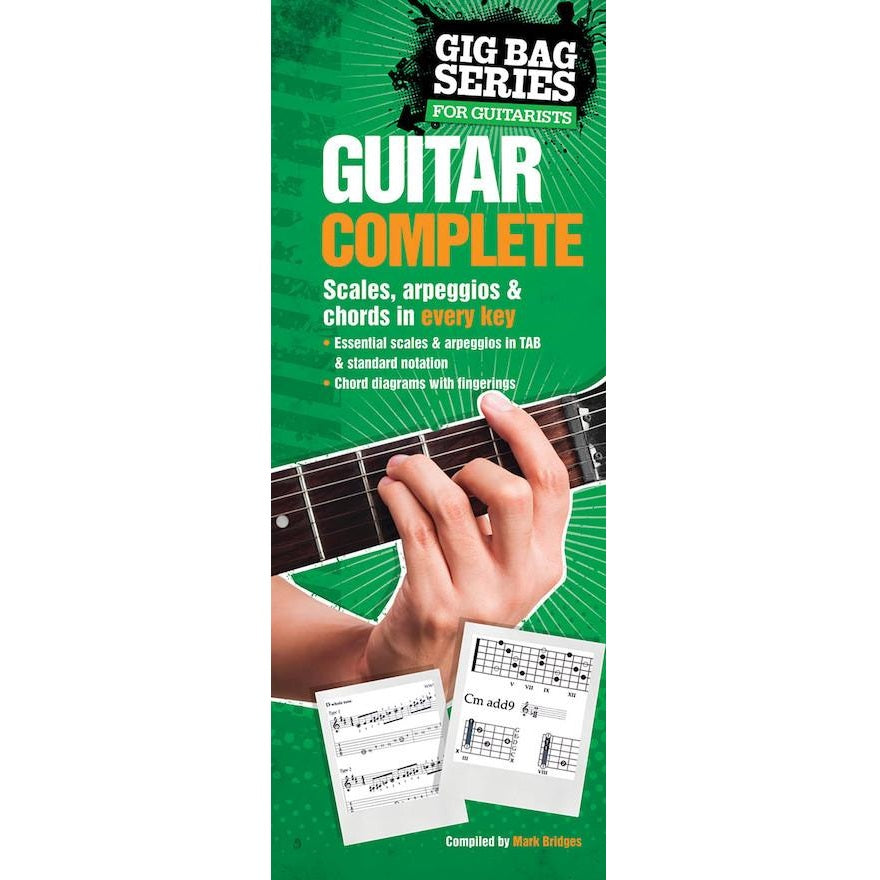 Hal Leonard HL14013499 The Gig Bag Book of Guitar Complete-Easy Music Center