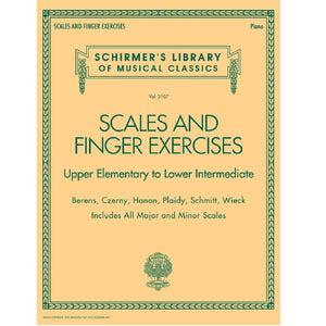Hal Leonard HL50499878 Scales and Finger Exercises-Easy Music Center