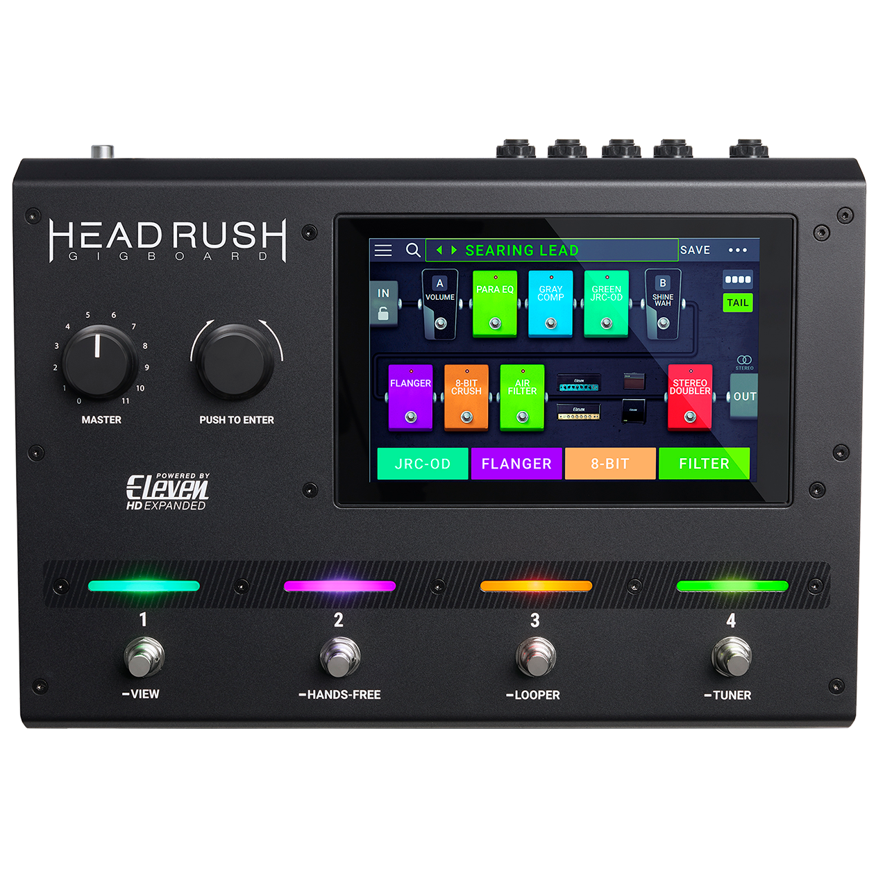 Headrush GIGBOARD Compact Guitar FX and Amp Modeling Processor Headrush GIGBOARD Compact Guitar FX and Amp Modeling Processor