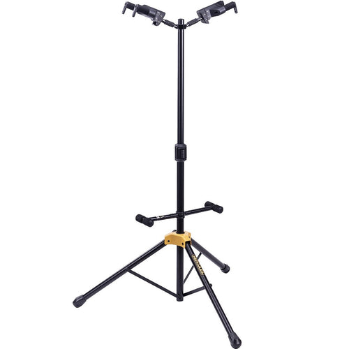 Hercules GS422B+ Duo Guitar Stand with Foldable Backrest-Easy Music Center