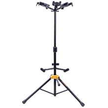 Load image into Gallery viewer, Hercules GS432B+ Triple Guitar Stand with Foldable Backrest-Easy Music Center
