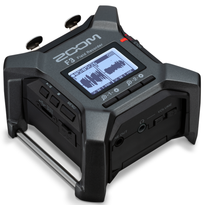 その他 zoom F3 Zoom F3 Compact 2-Track 32-bit Field Recorder – Easy Music Center
