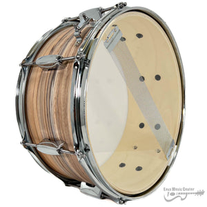 Tama IES1465NZW 6.5x14 Snare Drum, Imperial Star Poplar, Natural Zebrawood Wrap-Easy Music Center