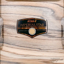 Load image into Gallery viewer, Tama IES1465NZW 6.5x14 Snare Drum, Imperial Star Poplar, Natural Zebrawood Wrap-Easy Music Center
