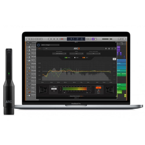 IK MULTIMEDIA ARC-SYSTEM-3 Acoustic Room Correction System plug-in with MEMS microphone-Easy Music Center