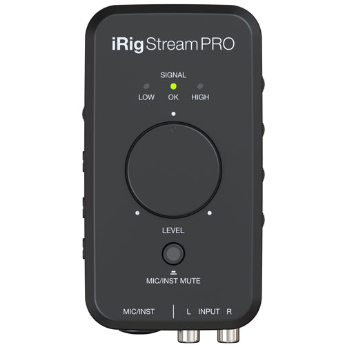 IK MULTIMEDIA IRIG-STREAM-PRO iRig Stream Pro - Streaming Audio Interface With In-Line Multi-Input Mixer-Easy Music Center