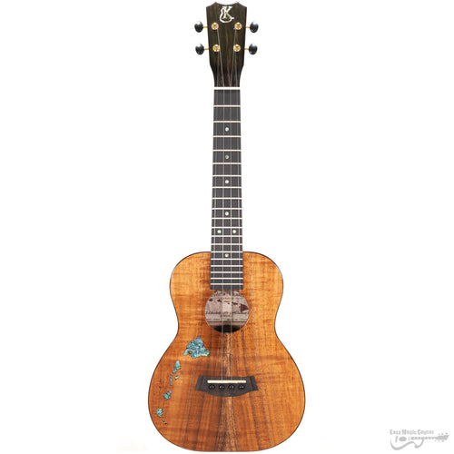 Kanile'a ISL-T-PREM-G ISL Premium Koa Tenor Ukulele, Island Inlay, Gloss (#25684)-Easy Music Center