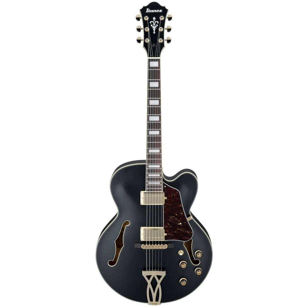 Ibanez AF75GBKF Artcore Hollowbody, Flat Black, RW-Easy Music Center