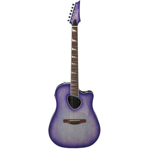 Ibanez ALT30PIB Altstar Acoustic-Electric Guitar, Purple Iris Burst-Easy Music Center