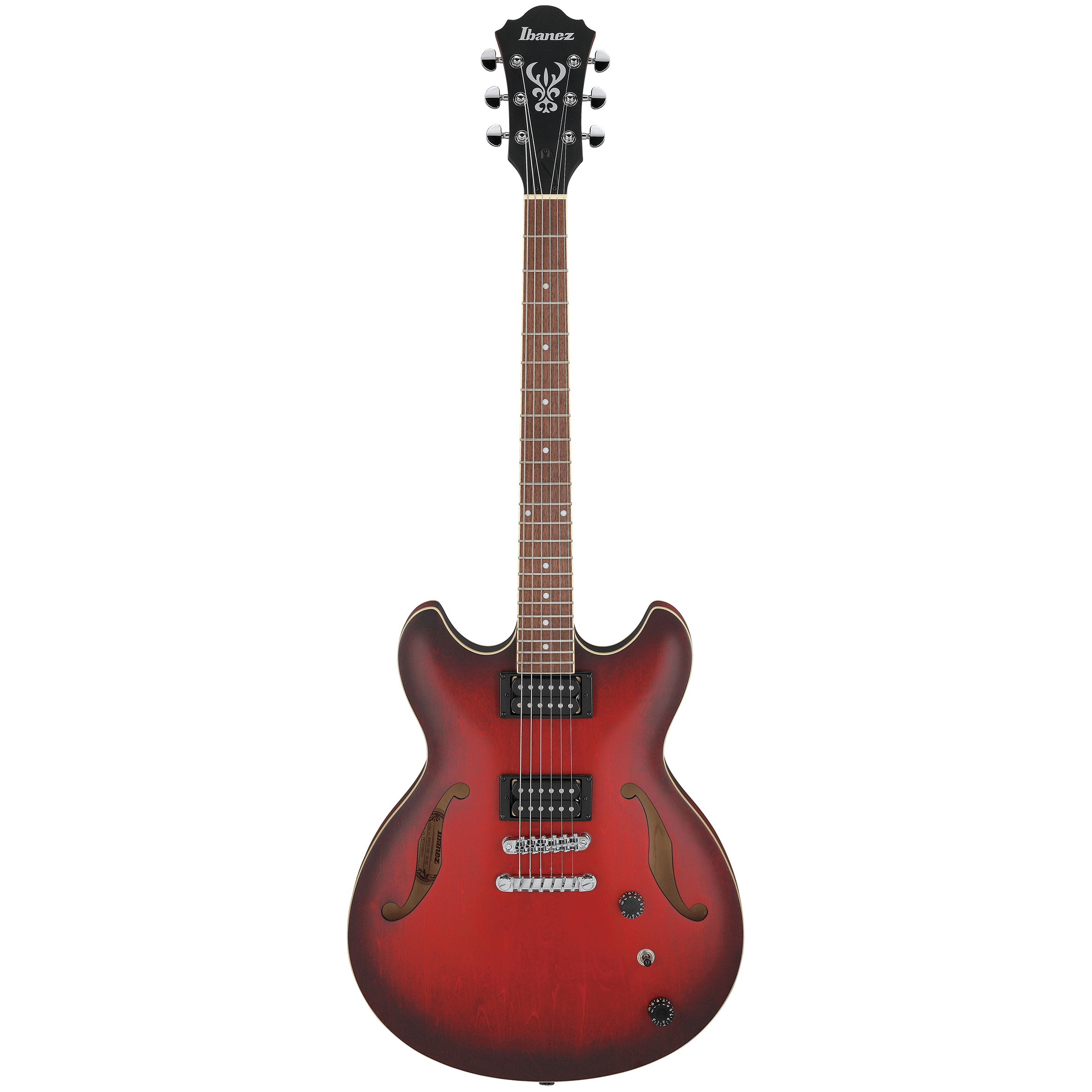 Ibanez AS53SRF AS Artcore Hollow Body HH Hardtail Sunburst Red