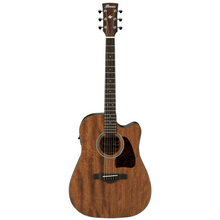 Load image into Gallery viewer, Ibanez AW54CEOPN Artwood All Mahog w/ Solid Top and p/up , RW-Easy Music Center
