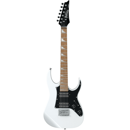 Ibanez GRGM21WH Gio RG Mikro Electric Guitar, White-Easy Music Center