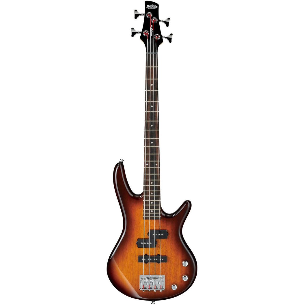 Ibanez GSRM20BS Gio GSR Mikro Electric Bass, Brown Sunburst-Easy Music Center