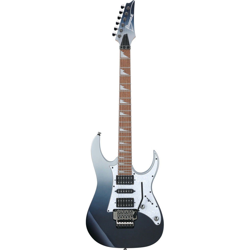 Ibanez RG450DXCFM RG Standard Electric Guitar, HSH, Trem, Classic Silver Fade Metallic-Easy Music Center