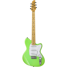 Load image into Gallery viewer, Ibanez YY10SGS Yvette Young Signature Guitar, SSS, Five Two PU, w/Trem, Slim Green Sparkle-Easy Music Center
