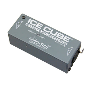 Radial Engineer R8001031 IceCube - Line Level Isolator, Passive, 1-channel Ice Cube-Easy Music Center