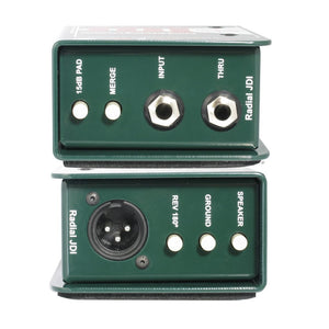 Radial Engineering R8001010 JDI, Passive Direct Box-Easy Music Center