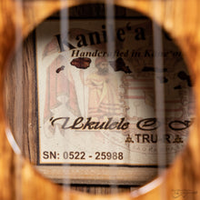 Load image into Gallery viewer, Kanile&#39;a K1-C-G K-1 Koa Concert Ukulele, Gloss (#25988)-Easy Music Center
