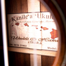Load image into Gallery viewer, Kanile&#39;a K2-C-G Concert Koa Ukulele (#0919-21453)-Easy Music Center
