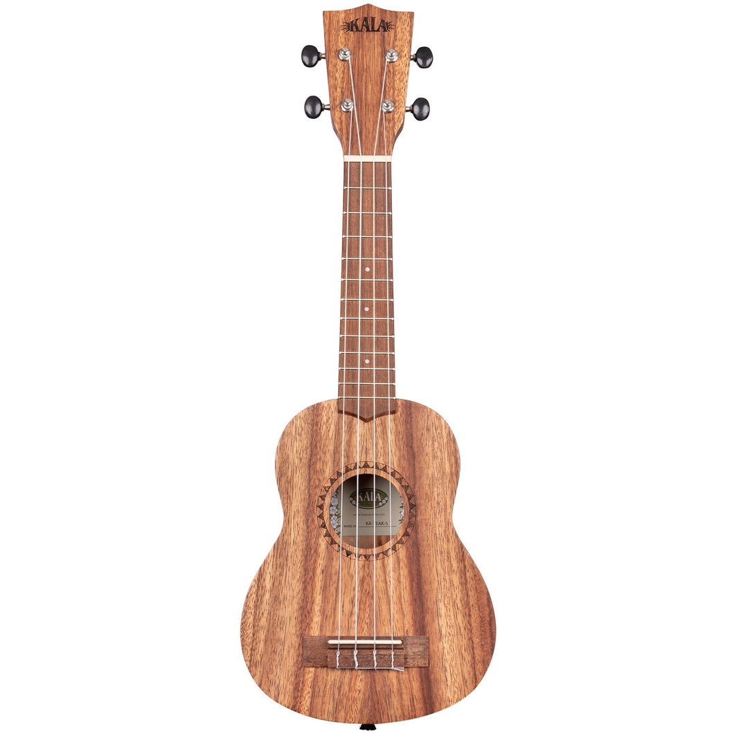 Kala KA-TEAK-S Soprano Ukulele, Teak-Easy Music Center