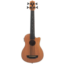 Load image into Gallery viewer, KALA UBASS-SCOUT-FL U-Bass Acoustic-Electric, Mahogany, Fretless-Easy Music Center
