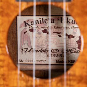Kanile'a KSR-T-PREM-G KSR Premium Koa Tenor Ukulele, Gloss (#25217)-Easy Music Center