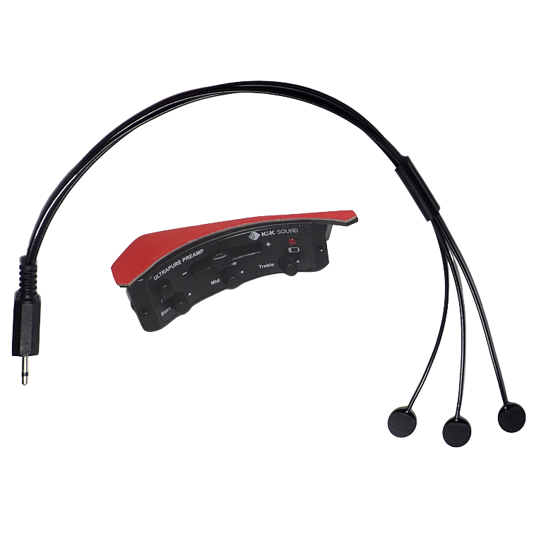 K K Sound ULTRAPURE MINI Active Pickup System w PURE MINI pickup