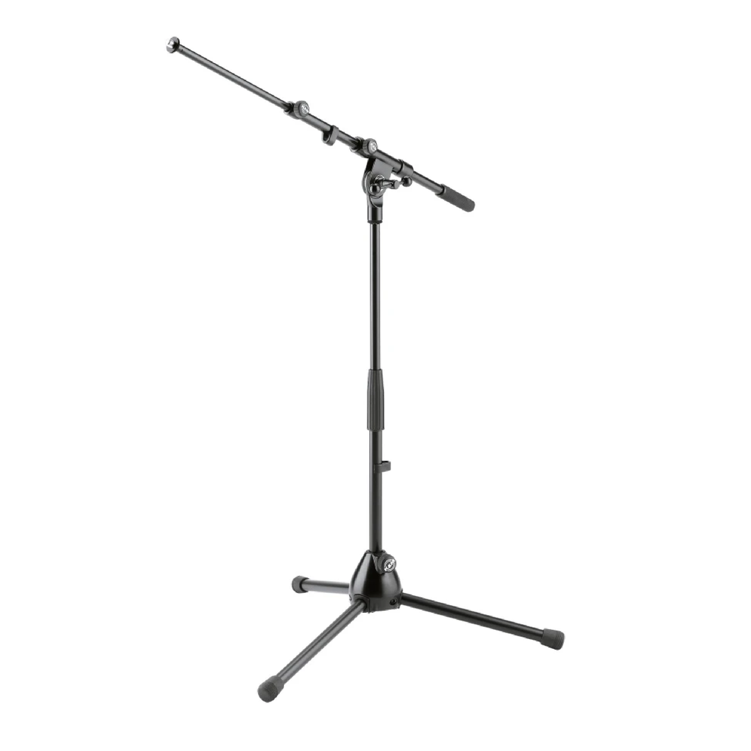 K&M KM259 Low Level Tripod Mic Stand with Telescopic Boom-Easy Music Center