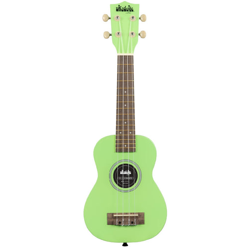 Kala UK-GRASSHOPPER Ukadelic Soprano Ukulele, Grasshopper-Easy Music Center