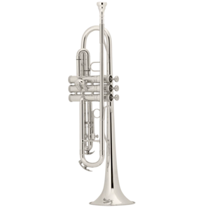 King 601SP King Bb Student Trumpet, Silver Plated-Easy Music Center